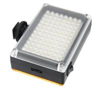 Aumotop LED补光灯，带热靴设计，96颗灯珠 | Éclairage portable, trois méthodes d\'alimentation, options de lumière chaude et douce, adaptées aux entretiens