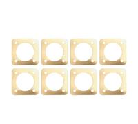 Aumotop Lot de 8 Protections pour Nichoirs à Oiseaux en Métal, pour Protéger Les Nichoirs à Oiseaux Bleus, en Acier galvanisé avec Ouverture de 1,4 Pouces