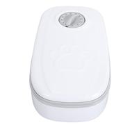 Aumotop Mangeoire Automatique Intelligente pour Chats et Chiens, Distributeur de Nourriture Polyvalent et chronométré pour Un Usage Domestique, Matériau 9,4x5,5x3,0 Pouces (Grise)