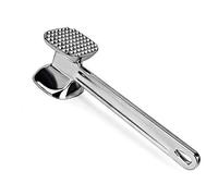 Aumotop Marteau Attendrisseur de Viande, Maillet à Viande Double Face pour une Infusion de Saveur et Steaks Parfaits, Marteau à en Alliage D'aluminium pour les Cuisiniers Domicile, côté texturé