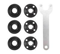 Aumotop Meuleuse D'angle Pièce de Rechange clé à écrou de Blocage clé en Métal Outil électrique pour, Paquet 7 Pièces