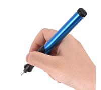 Aumotop Micro-graveur électrique sans Fil, Mini Machine à Graver avec Pointe en Diamant de Remplacement, Outil de Gravure à Piles pour Métal, Bois, Pierre Verre, Kit Stylo Gravure Conception (Bleu)