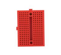 Aumotop Mini Platine de Prototypage sans Soudure, Ensemble de Circuits Imprimés Durables à 170 Trous pour Les Amateurs D'électronique, Matériau ABS