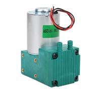 Aumotop Mini Pompe à Vide à Membrane, Fonctionnement Fluide, 10L/min, -65~150kpa, DC12V/DC24V/AC220V, pour Diverses Applications (DC24V)