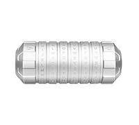 Aumotop Mini Serrure à Code Romantique Cryptex, Cadeau d'anniversaire, Serrure à Mot de Passe ILOVEU pour Enfants et Parents, Argent