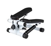 Aumotop Mini Stepper Stepper de Suivi électronique Durable pour Le Fitness Complet du Corps à la Maison avec Bandes de Résistance pour Femmes et Hommes Noir/Noir Orange/Blanc (NoirBlanc)