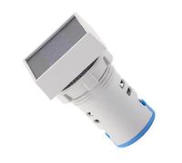 Aumotop Mini Voyant LED Numérique, Conception Compacte avec une Bonne Résistance aux Chocs, Lampe Voltmètre à économie D'énergie pour Machines-outils, Machines Minières (Bleue)