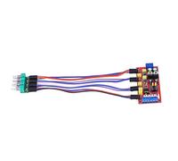 Aumotop Module de Contrôle de tonalité Préampli HiFi NE5532, Double Puce, Réglage du Volume la Balance des Aigus des Basses pour Système Audio, 1 X Carte tonalité, 8 X Accessoires