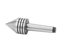 Aumotop MT2 HSS Tailstock Live Center Accessoires de CNC de Haute Précision pour un Fonctionnement Stable, MT2 Live Tailstock Center pour Pièces