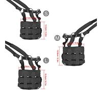 Aumotop Muselière de Pâturage pour Cheval, Couvre-Bouche Réglable, sécurisé, Respiration Facile pour équidé, Poney, âne, Régime en Nylon Rouge