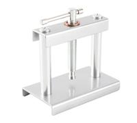 Aumotop Outil de Presse de Montre, Ensemble D'outils Presse Arrière Montre Durable avec Matrices pour Le Remplacement la Batterie la, Conception Robuste (avec 12 Matrices)