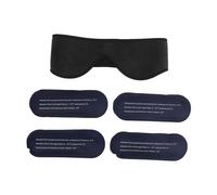 Aumotop Pack de Glace Professionnel pour Chirurgie Buccale du Visage, Amygdalectomie des Maux Dents, Léger, Compact, Réutilisable, Portable pour les Voyages, le Bureau à Domicile (Noire)