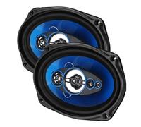 Aumotop Paire de Haut-parleurs Coaxiaux de Voiture Haute sensibilité 1 000 W pour Une qualité Sonore Claire dans Les Véhicules avec Aimant qualité Supérieure, Installation et Entretien Faciles pour