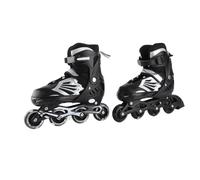 Aumotop Patins à Roues Alignées Lumineux Réglables pour Jeunes Filles et Garçons avec Roues Lumineuses, Roulement ABEC-7, Taille S/M/L, Chaussures de Patinage pour Enfants de 6 à 12 Ans (M)