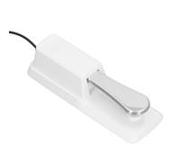 Aumotop Pédale de Maintien Interrupteur de Commande Haute sensibilité pour Instruments Piano et Clavier ABS Blanc 1 unité (Blanche)