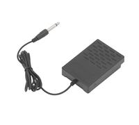 Aumotop Pédale de Sustain Universelle, Connecteur 6,35 Mm (Black) | Conception portable et antidérapante, ABS et métal durables, compatible avec les claviers