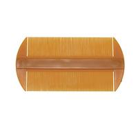 Aumotop Peigne de Massage de Poche à Double Tranchant, pour Soins la Tête, Nettoyage du Cuir Chevelu, Peigne Essentiel pour la Famille