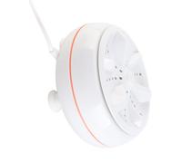 Aumotop Petite Machine à Laver, 50 Secondes Avant et Arrière, Alimentée par USB, Machine à Laver Turbine Mise Hors Tension Automatique, 27 W, pour la Maison, les Appartements, le Dortoir