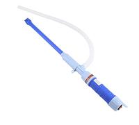 Aumotop Pompe de Transfert de Liquide, Pompe Transfert Liquides d'huile électrique à Piles, Carburant Automatique pour à Eau d'aquarium Tuyau (Bleue)