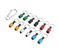 Aumotop Porte-embouts à Tige Hexagonale, Porte-embout de Tournevis à Dégagement Rapide avec Adaptateur de Vis Douille Amovible, Accessoire Perceuse pour Tournevis électriques