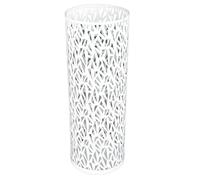 Aumotop Porte-parapluie Rond en Métal de qualité Supérieure avec Design Creux, Support de Rangement Autoportant Durable pour Décoration D'entrée, Bac Rangement Antirouille pour Cannes, Décoration (#6)
