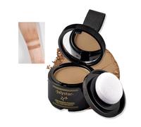 Aumotop Poudre de Naissance des Cheveux, Remplissage Volume Cheveux Portable, Modification Rapide L'image, Convient aux Hommes, Remplissage Naturel et Impeccable du Front, Volume Fin 4 G (02)