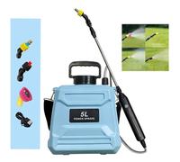 Aumotop Pulvérisateur de Jardin électrique Pulvérisateur Portable à Longue Durée D'exécution pour Les Plantes de Pelouse Mauvaises Herbes Jardin Nettoyant L'herbicide D'engrais D'arrosage, (5L)
