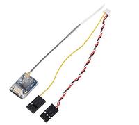 Aumotop Récepteur FS-A8S Mini 2.4G 8CH pour Avion Multi-Rotor avec Sortie PPM I-Bus SBUS, adapté pour FS-i4 FS-i6 FS-i6S, Couleur Noire