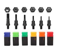 Aumotop Riveteuse à Main de Conception Ergonomique avec Matrices D'écrou M3-M10, Machine à Riveter Manuelle pour Un Rivetage Rapide et Pratique