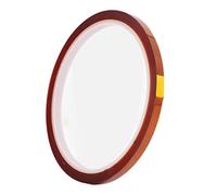 Aumotop Ruban de Presse Thermique Résistant aux Hautes Températures pour Vinyle de Transfert Chaleur, 10 Rouleaux Ruban PI Stable pour les Décorations Noël (5 mm largeur)