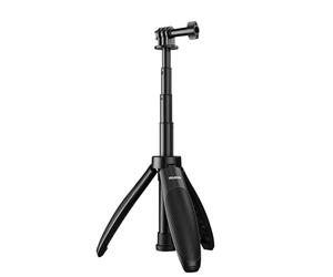 Aumotop S1-MNP-01 Trépied pour Caméra de Sport, Trépied de Bureau Stable en Alliage D'aluminium pour Caméra d'action, Enregistrement Vidéo Selfie, Léger et Portable