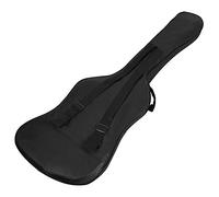 Aumotop Sac à Dos pour Basse électrique et Guitare électrique, rembourré de 20 Mm, Imperméable, Noir, Durable, pour Les Concerts, Les Répétitions, Tissu Oxford 47,2 X 15 X 2,4 Pouces