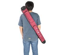 Aumotop Sac de Transport D'épée en Toile, étui de Transport Durable et Résistant à l'usure pour la Pratique Arts Martiaux, Rouge foncé 105cm (Rouge foncé)