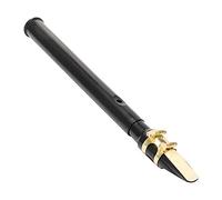 Aumotop Saxophone Noir Portable, Petit Saxophone, Mini pour Espaces Acoustiques, Instrument Fait à la Main