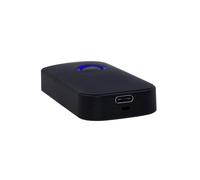 Aumotop Scanner de Codes-Barres sans Fil Portable BT et 2,4 G, capacité de Stockage 50 000 Codes, Idéal pour la Bibliothèque Logistique, Batterie au Lithium 5 V, 650 MAh, Noir, 95 G (Prise en Charge