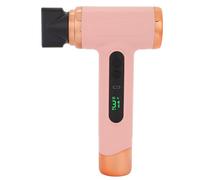 Aumotop Sèche-Cheveux Portable sans Fil, Chargeur USB, Sèche-Cheveux à Air Chaud et Froid, Buse de Coiffure Incluse, Dortoir D'étudiants (Rose)