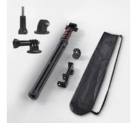 Aumotop Selfie Stick Tripied, Bras Extensible de 1,6 M | Base stable, 4 sections de tube, Compatible avec les smartphones, photographie, portable