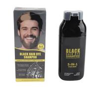 Aumotop Shampooing Colorant pour Cheveux Noirs pour Couverture Grise, Conditionneur Semi-permanent 250 Ml Hommes et Femmes
