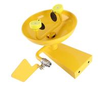 Aumotop Station de Lavage Oculaire Murale en Acier Inoxydable 304, Lave-oeil D'urgence pour un Nettoyage Complet