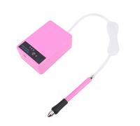 Aumotop Stylo Diamant Rechargeable à Faible Bruit pour Kits de Peinture Diamant avec Pompe à Vide, Prise en Main Confortable et Pointes Multi-tailles pour une Création Artistique Silencieuse (Rose
