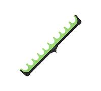 Aumotop Support de Canne à Pêche Multi-Trous Léger EVA, Support de Dosette d'alimentation pour Accessoires Pêche à la Carpe, Plastique Durable 6 Trous (10 )
