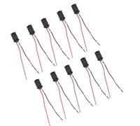 Aumotop Support de Douille de Connecteur D'Ampoule Souple et Durable 10 Pièces/ensemble pour Vélos Voiture, Installation Bricolage pour Ampoule T10 W 5 W, adapté aux Caravanes et aux Bateaux,