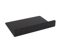 Aumotop Support de Rangement Mural en Alliage D'aluminium pour Boîtier Décodeur de Routeur, Finition Brillante pour Bureau Chambre à Coucher, matériau: Alliage D'aluminium (L(13x7x2,6 cm/5,1x2,8x1