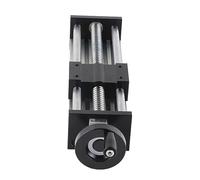 Aumotop Table Coulissante de Guidage Linéaire, Platine Linéaire Manuelle Efficace à 2 Axes pour les Laboratoires de Recherche et les Amateurs en Alliage D'aluminium (EBX1605)