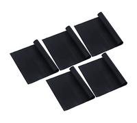 Aumotop Tapis de Barbecue 5 Pièces avec Revêtement Antiadhésif, Pratique, Résistant aux Hautes Températures, Facile à Nettoyer, Taille pour Frire, Cuisiner, Griller, adapté aux Viandes, Légumes,