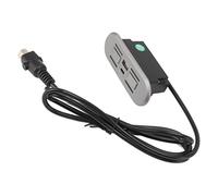 Aumotop TéléCommande de canapé électrique à 5 Boutons, Fauteuil Inclinable ou élévateur électrique en Matériau ABS, Commande Manuelle avec Port de Chargement USB pour Canapés Cont Remote