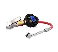 Aumotop Testeur de Manomètre de Haute Précision Gonfleur Pneu Numérique pour Voiture Moto-pompe à Pneu Universelle 3-200PSI