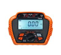 Aumotop Testeur de Résistance D'isolement 2500V, capacité 200GΩ (T6110) | Conception portable, coque ABS, mesure de faible résistance, rétroéclairage LCD