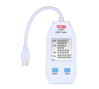 Aumotop Testeur Multifonctionnel USB avec Reconnaissance à Double Port pour des Tests Précis pour PC/ordinateur Portable/ordinateur de Bureau (Tapez C)