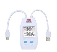 Aumotop Testeur Multifonctionnel USB avec Reconnaissance à Double Port pour des Tests Précis pour PC/ordinateur Portable/ordinateur de Bureau (Double port)